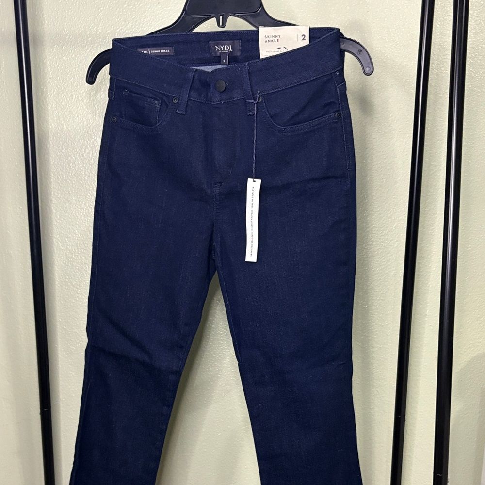 NYDJ Women's Dark Blue Skinny Jeans